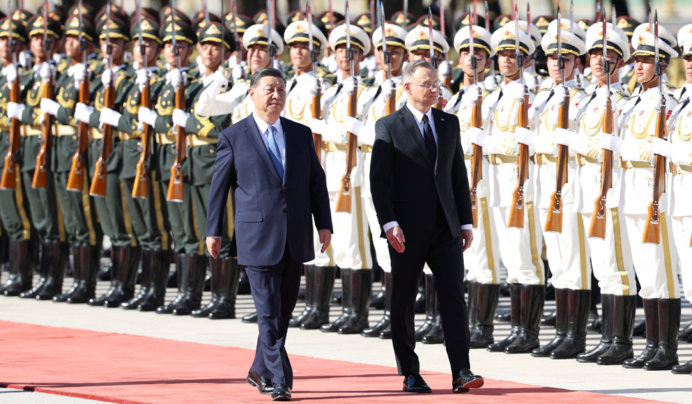 习近平同波兰总统杜达会谈